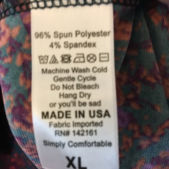 Lularoe Azure skirt size XL - Picture 4 of 4